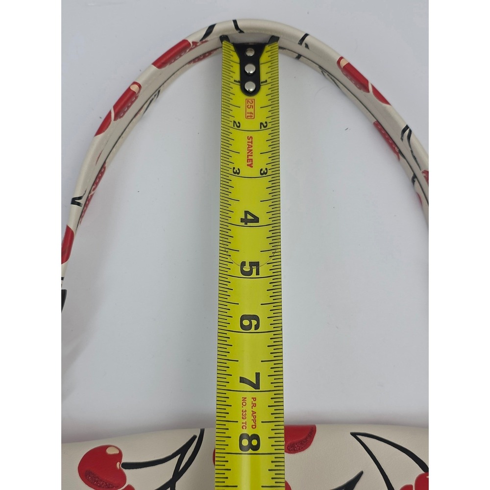 Coach Cherry Print Pillow Tabby Shoulder Bag 26 White Red CA110 - Picture 10 of 10
